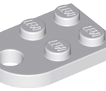 70707047 - Light bluish gray plate modified 3x2 with hole