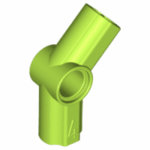 lime technic axle and pin connector angled 135 degrees